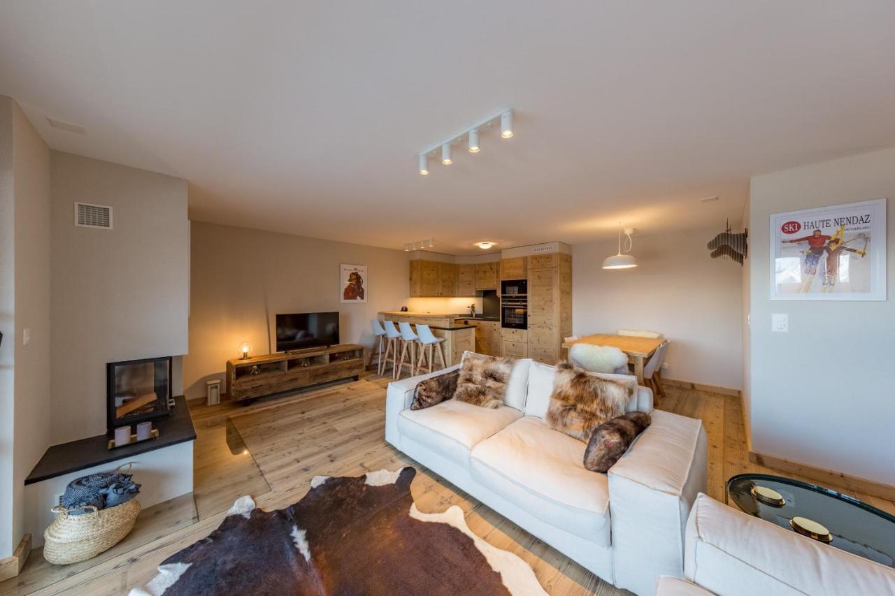 Nendaz 2 Bedroom Apartment - Close Ski Lift - R27 외부 사진